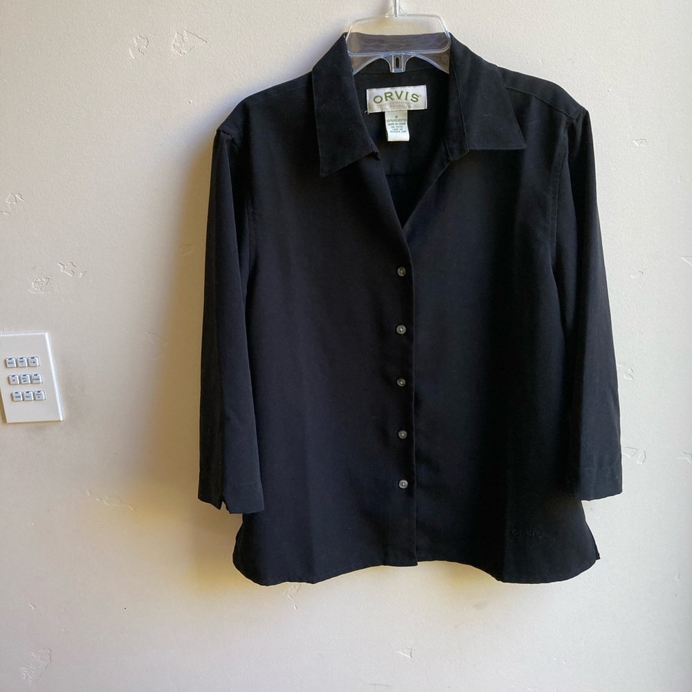 Women’s Orvis top, S, very soft, polyester